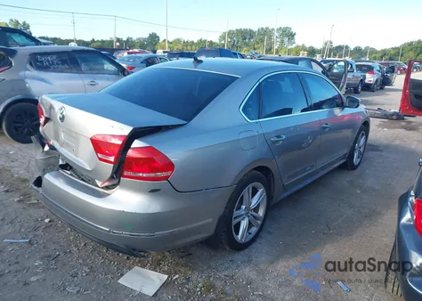 2014 Volkswagen Passat 2.0L Tdi Sel Premium из США, поврежденный, VIN 1VWCN7A38EC043181